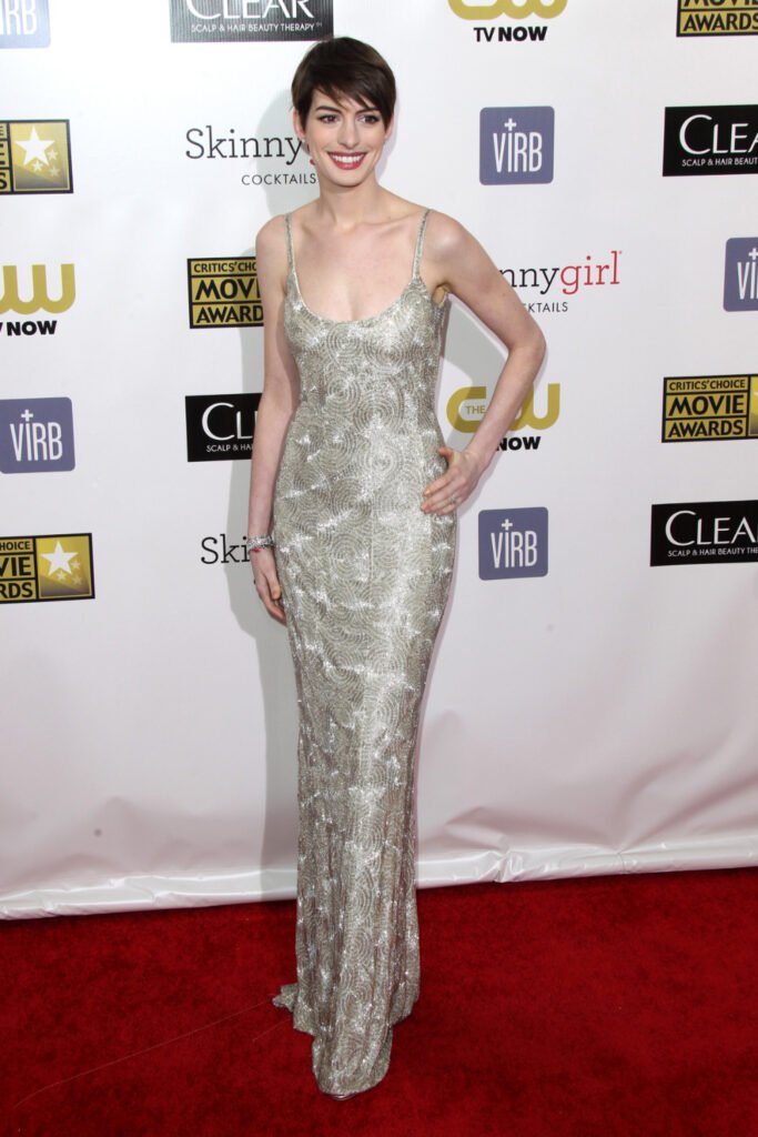 Anne Hathaway at Critics' Choice Movie Awards