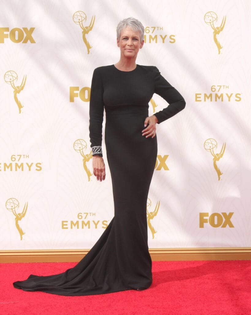 Jamie Lee Curtis at the Primetime Emmy Awards